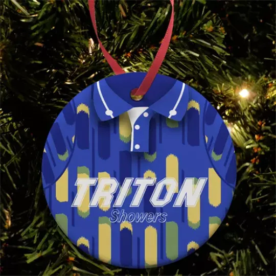 Birmingham Home 1992 Retro Kit Christmas Tree Decoration Bauble Ceramic