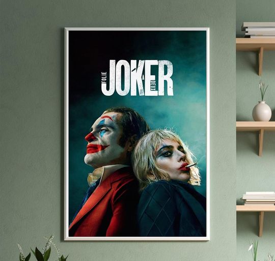 Joker: Folie  Deux Movie Posters | High Quality Printing | Canvas Material | Movie Collectibles | Holiday Gifts | Wall Decoration