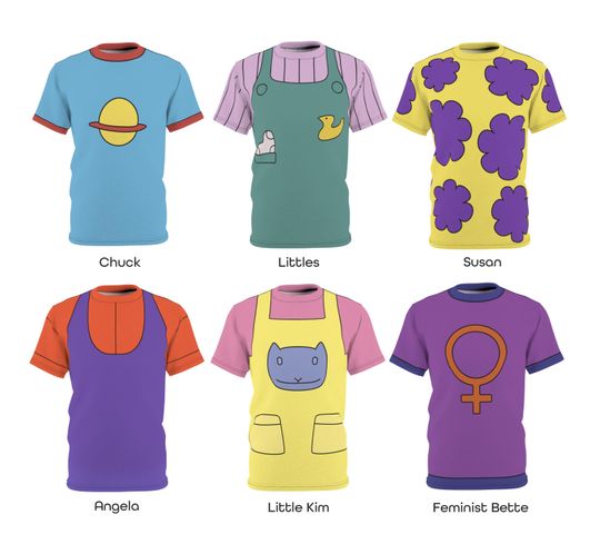 Rugrats Inspired Cosplay Unisex Halloween T-shirt Costumes
