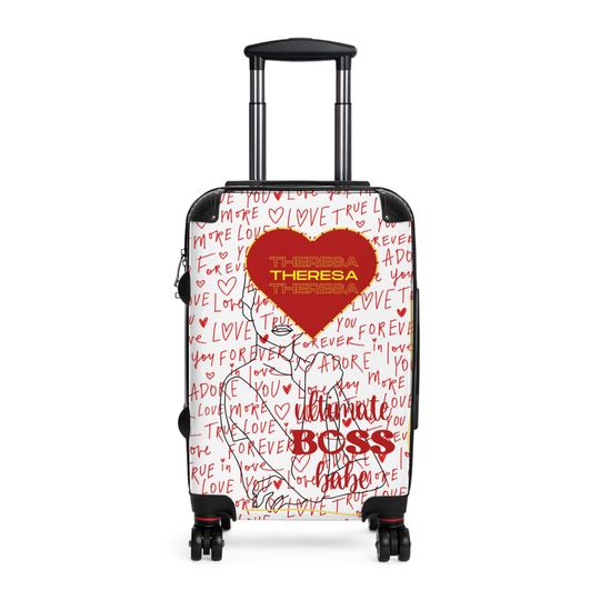 Gift for Her - Personalized suitcase for Women - Birthday, Wedding, anniversary, engagement, bride gift, bridesmaid gift