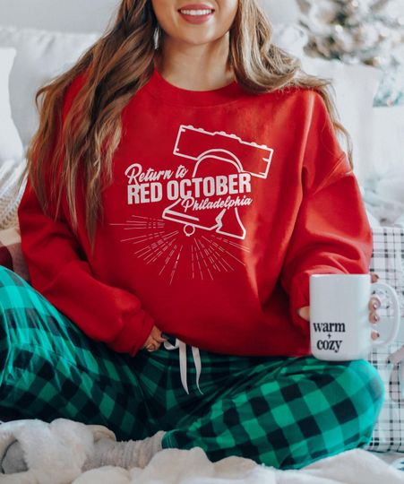 Playoff Baseball shirt, the Fightins shirt, Red October shirt, Philadelphia Baseball Sweatshirt , Philadelphia Shirt, Philly gift