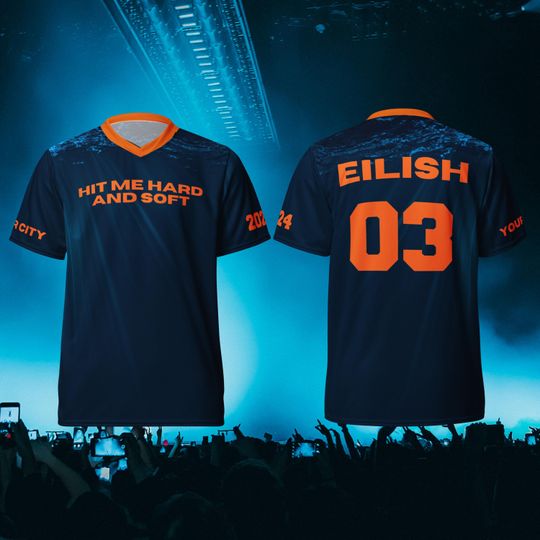 Concert Outfit Jersey, Hit Me Hard And Soft Custom Your City Jersey, Make Your Concert Fan Jersey