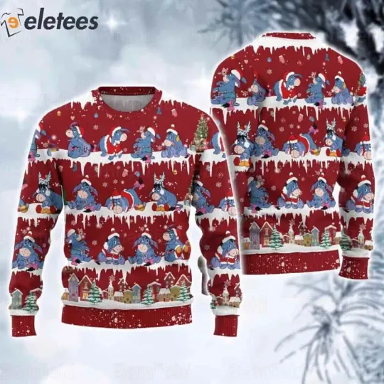 Eeyore Ugly Christmas Sweater H5RSVSLR