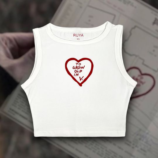 To Grow Old In Crop Tank | WandaVision | Scarlet Witch | Disney | Marvel