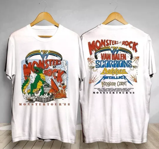 Vintage Monsters of Rock Tour 1988 T-Shirt