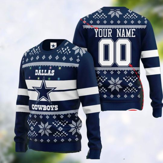 Vintage Da.l.l.as Football Sweater, Football Ugly Sweater, Ugly Sweater Christmas, Unisex Sweater Party, Christmas Ugly Sweater