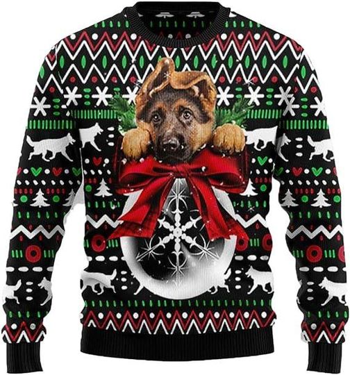 Discover Dog Christmas Ugly Sweater Personalized, Custom Pet Face Best Dog Mom Ever, Gift For Dog Lovers, Dog Mom Gift, Dog Dad Gift, Ugly Sweater