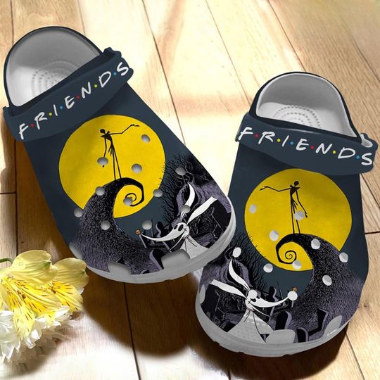 Jack Skellington Shoes, We Can Live Like Jack Sally Shoes, Halloween Skellington Sandals, Disney Character Shoes, Spooky Season Sandals