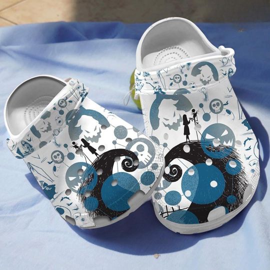 Jack Skellington Sandals, Disneyland Trip Sandals, Sally Shoes Men, Spooky Season Sandals, Nightmare Before Christmas Sandalsocband Clogs