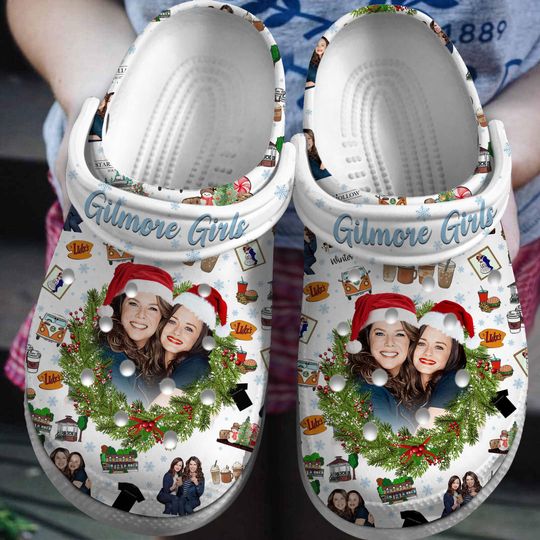 Gilmore Girl Clogs, Stars Hollows Sandals, Gilmore Girl Girl Shoes, Lukes Diner Xmas Shoes, Christmas Shoes, Stars Hollow Gift