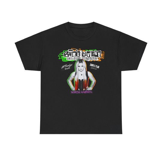 Avril Lavigne The Greatest Hits Tour Shirt - 2024 Fan Inspired Avril Lavigne Shirt