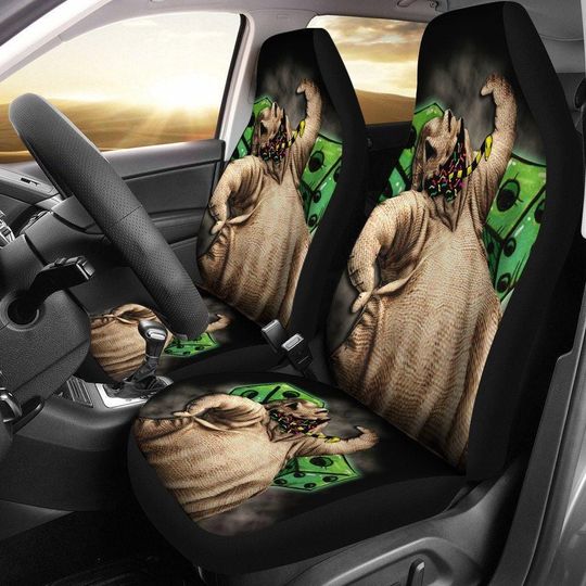 Oogie Boogie Car Seat Cover, Oogie Boogie Seat Cover, Halloween Seat Cover, Boogie Man Car Decor, Nightmare Before Christmas