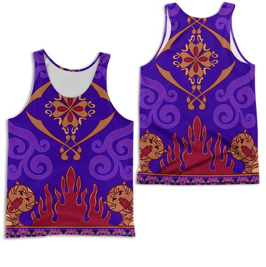 Magic Carpet tank top Disney Aladdin cosplay activewear run Disney Tank Top