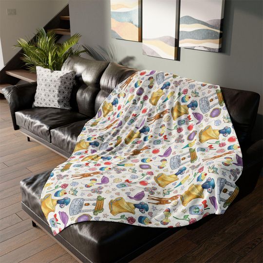 Disney Snow White and the Seven Dwarfs Minky Blanket, Disney Blanket, Snow White Blanket, Soft Disney Blanket, Snow White Gift