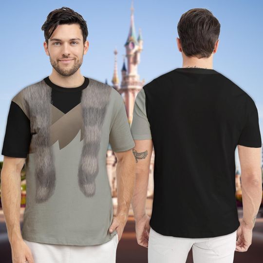 Discover Shan Yu Costume T-Shirt, Princess Mulan Villain Cosplay Tee, Shan Yu Cartoon Character Cosplay Costume Shirt, Halloween All Over Print Shirt