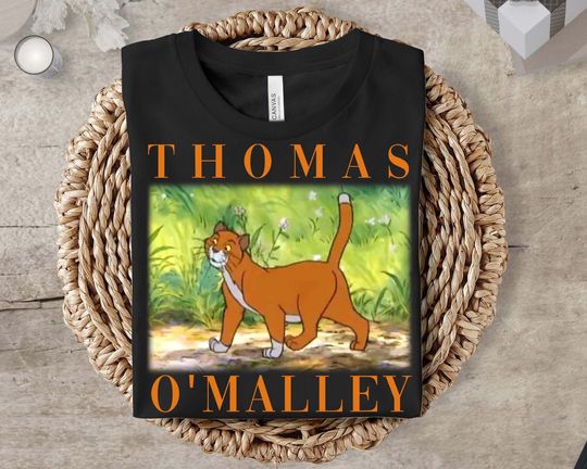 Thomas OMalley Shirt The Aristocats 1970 Disneyland Family Trip