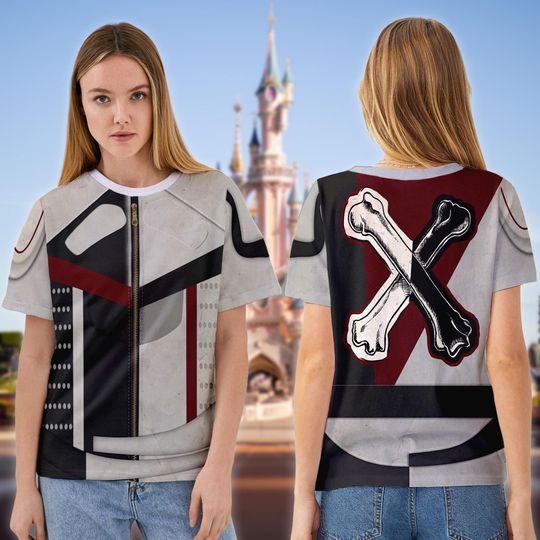 Carlos De Vil Costume T-Shirt, Descendants Character Cosplay Tee, Descendants Carlos Cosplay Costume Shirt, Halloween All Over Print Shirt