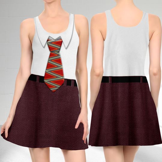 Anger Inside Out Skater Dress, Inside Out Movie Skater Dress, Anger Character Inside Out Dress, Anger Inside Out Dress Gift, Gift For Mom