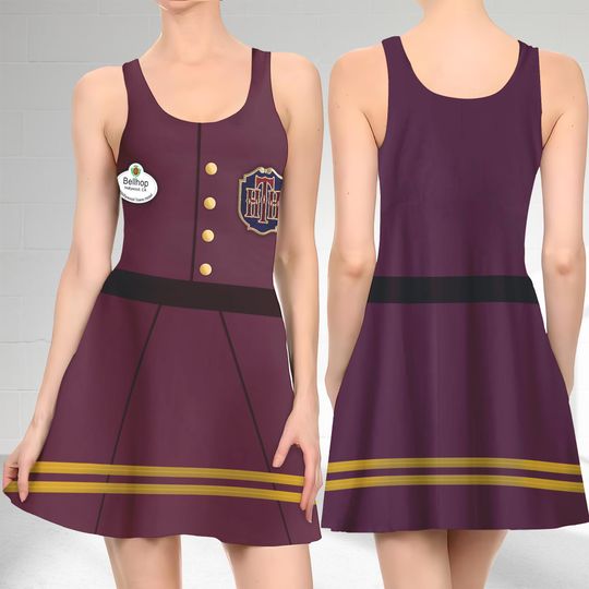 The Twilight Zone Tower Of Terror 3D Cosplay Costume Skater Dress, Tower Of Terror Park And Dress, Tower Of Terror Mom Daughter Dress