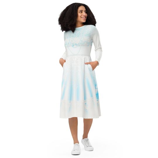 The Constance long sleeve midi dress | Halloween Costume | Cartoon Cosplay