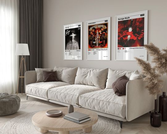 METRO Boomin X 21 SAVAGE Bundle Album Poster Minimalist |Savage Mode ll i am > i was | 21 Savage AND Metro Boomin, Rapper poster