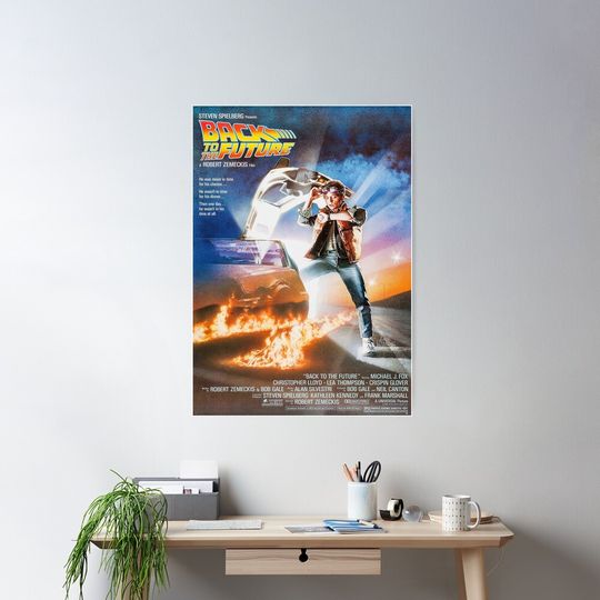 Vintage Movies Back To The Future Alternative Poster Poster