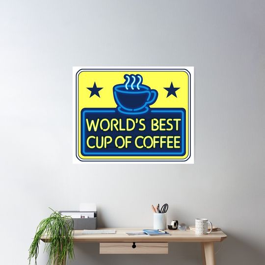 "World's Best Cup of Coffee" - as seen on "Elf" Poster