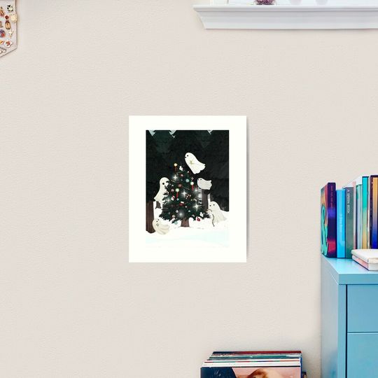 Christmas Spirits Art Print
