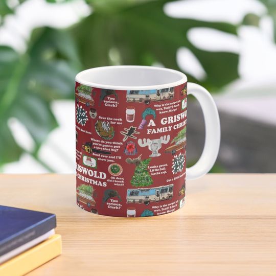 Christmas Vacation Collage Coffee Mug