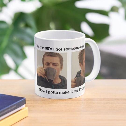 Liam Gallagher making Tea Coffee Mug