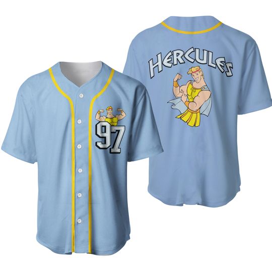 Disney Parks Hercules Baseball Jersey
