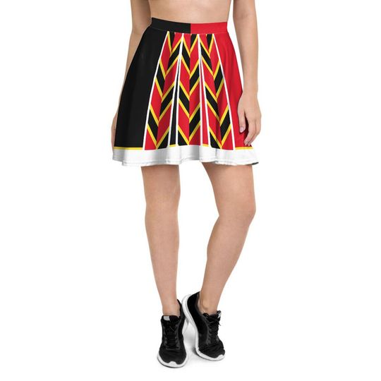 Queen of Hearts Inspired Running Costume Skirt, Alice in Wonderland