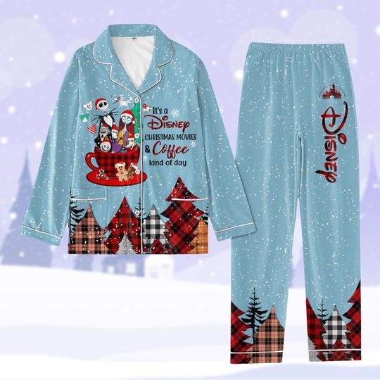 Nightmare Before Christmas Pajamas, Disney Skeleton Pajamas Set, Sally Pajamas For Party, Jack And Sally Pajama Set, Girls Christmas Pj
