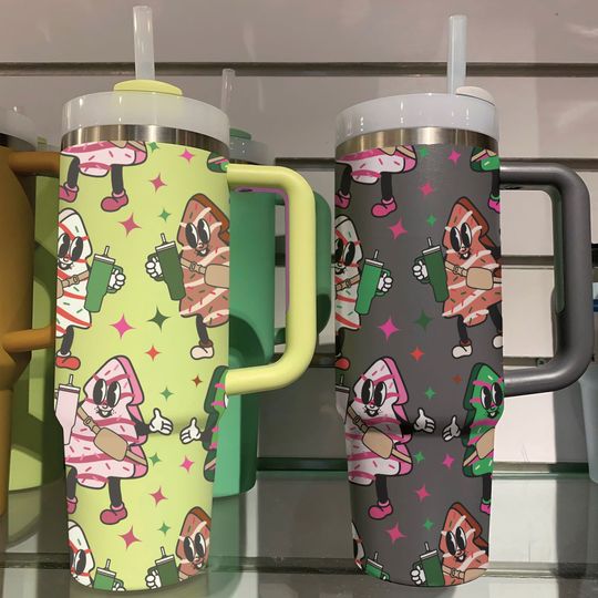 Boojee Christmas Tree 40oz Tumbler, Out Here Lookin Like A Snack Cup, Christmas Family Trip Tumbler, Stainless Steel Cup