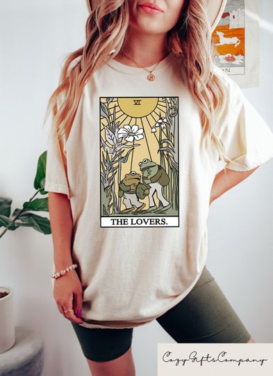 The Lovers Frog and Toad Shirt, Cottagecore Frog Toad, Classic Book Tshirt, Book Lovers Shirt, Retro Comfort Frog