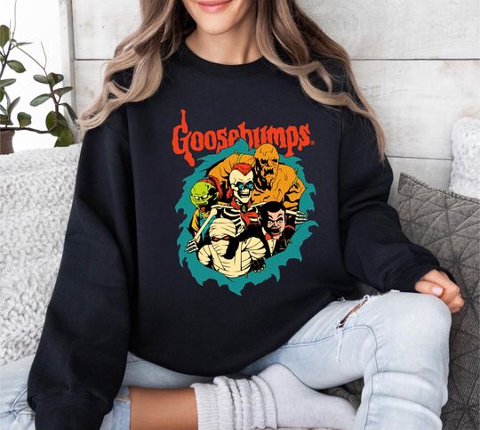 Goosebumps | Nostalgia | Scary Stories | Childrens Book | Retro | 2000s | Halloween | Crewneck | Sweatshirt | T Shirt | Horror