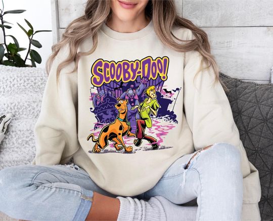 Scooby Doo | Nostalgic Movie | Retro TV Show | 90s | 2000s | Crewneck | Sweatshirt