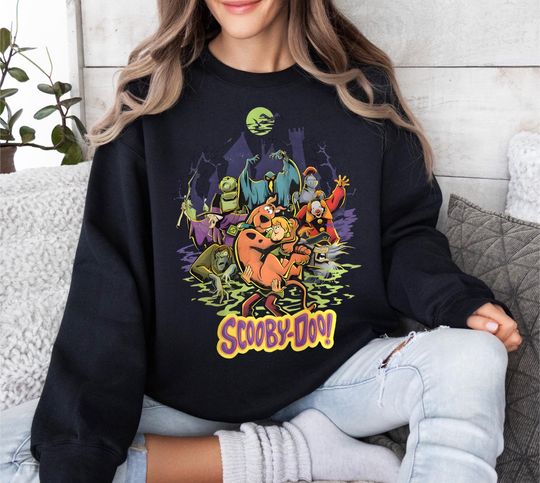 Scooby Doo | Nostalgic Movie | Retro TV Show | 90s | 2000s | Crewneck | Sweatshirt