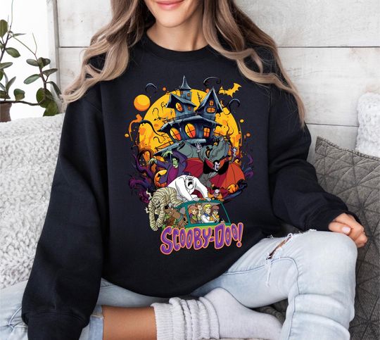 Scooby Doo | Nostalgic Movie | Retro TV Show | 90s | 2000s | Crewneck | Sweatshirt
