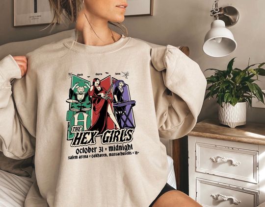 Hex Girls | Scooby Doo | Nostalgic TV Show | Crewneck | Sweatshirt