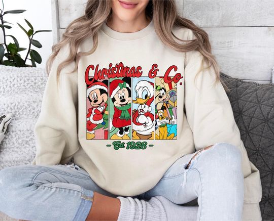 Disney Christmas | Mickey Mouse | Crewneck | Sweatshirt