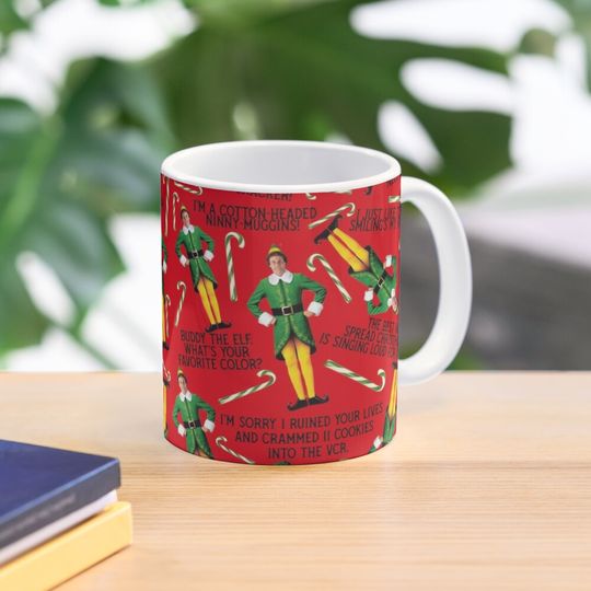 Buddy the Elf Print  Coffee Mug