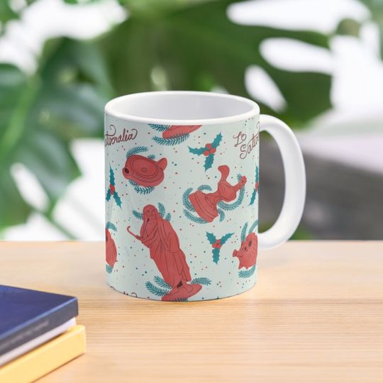 Terracotta Saturnalia Coffee Mug