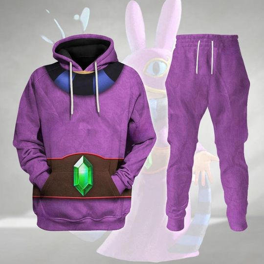 Ravio Zelda Costume Hoodie, Legend Of Zelda Cosplay Hoodie, Link Between Worlds Gift, Halloween Game Costume, Ravio Rabbit Jogger