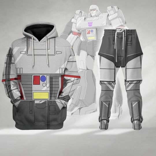 Transformers Megatron Costume Hoodie, Transformers Characters Costume Cosplay, Transformers Villain Joggers, Halloween Autobots Costume