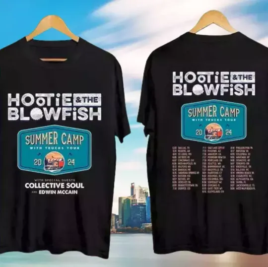 Hootie And The Blowfish Summer Camp with Trucks Tour 2024 T-Shirt