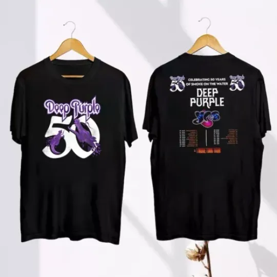 2024 Deep Purple 1 More Time Tour Shirt, Deep Purple Band Fan Shirt