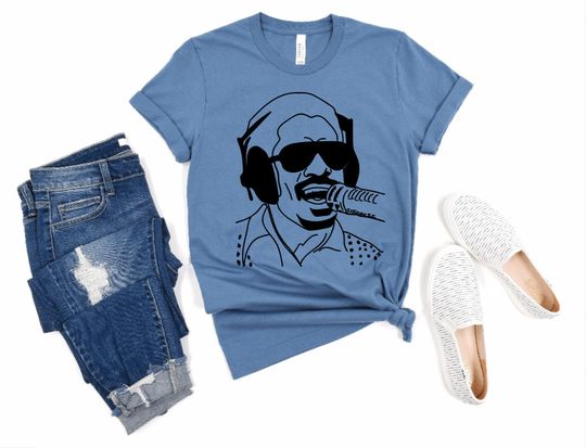 Stevie Wonder shirt, I have love, music