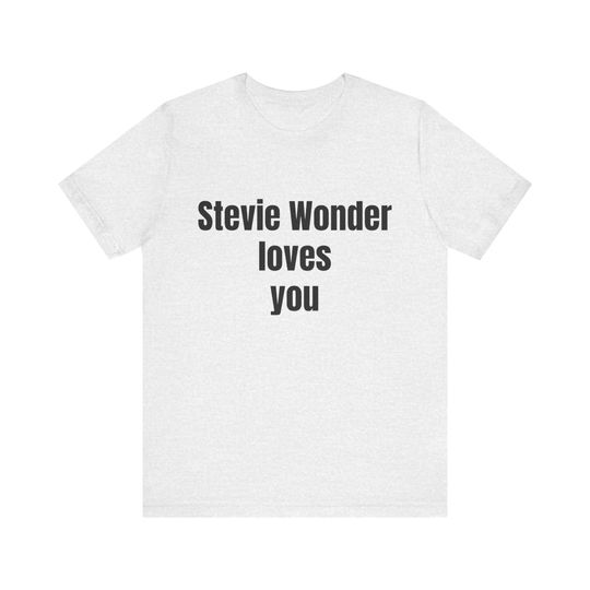Stevie Wonder Loves You T-Shirt