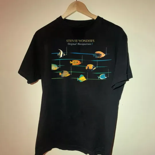 Stevie Wonder Album tshirt Gift For Fans Men Shirt